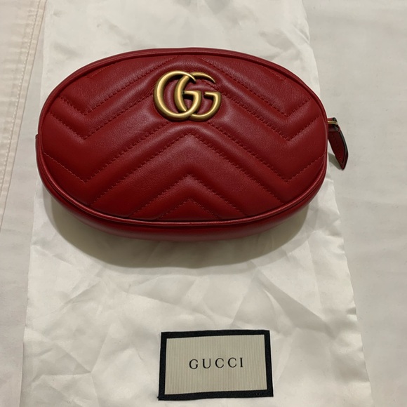 Gucci Marmont Matelasse Leather belt bag- never worn, new condition - Picture 1 of 6